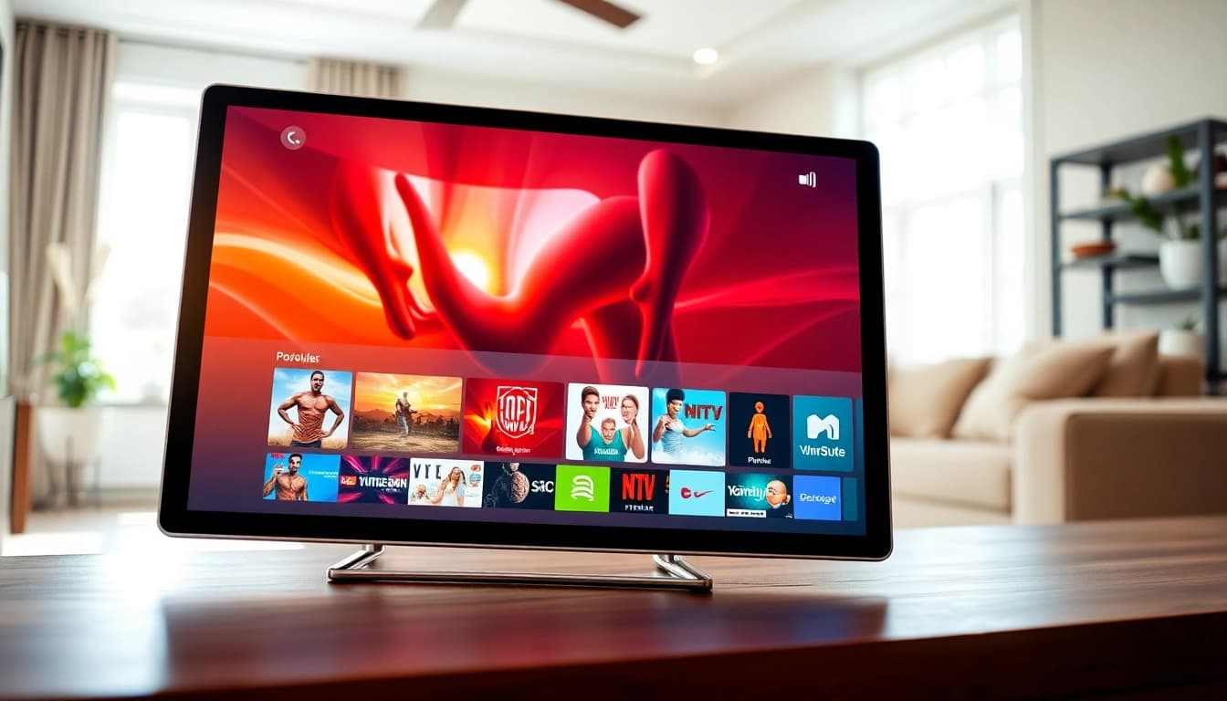 Access premium content effortlessly with IPTV Suisse streaming service interface.