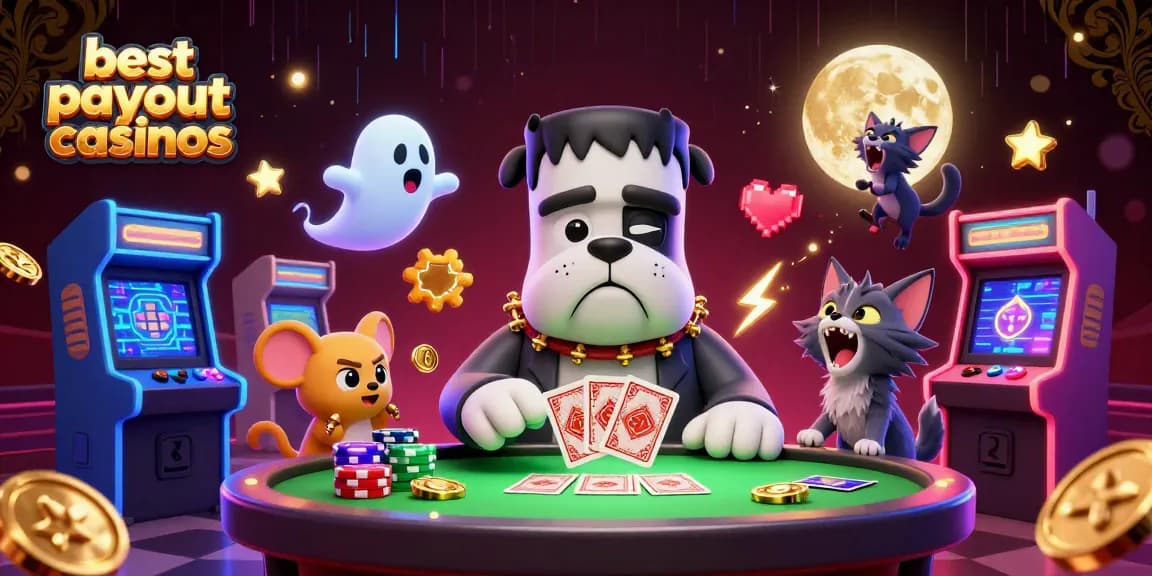 Experience thrilling gameplay at the best payout casinos with vibrant, engaging 3D characters.
