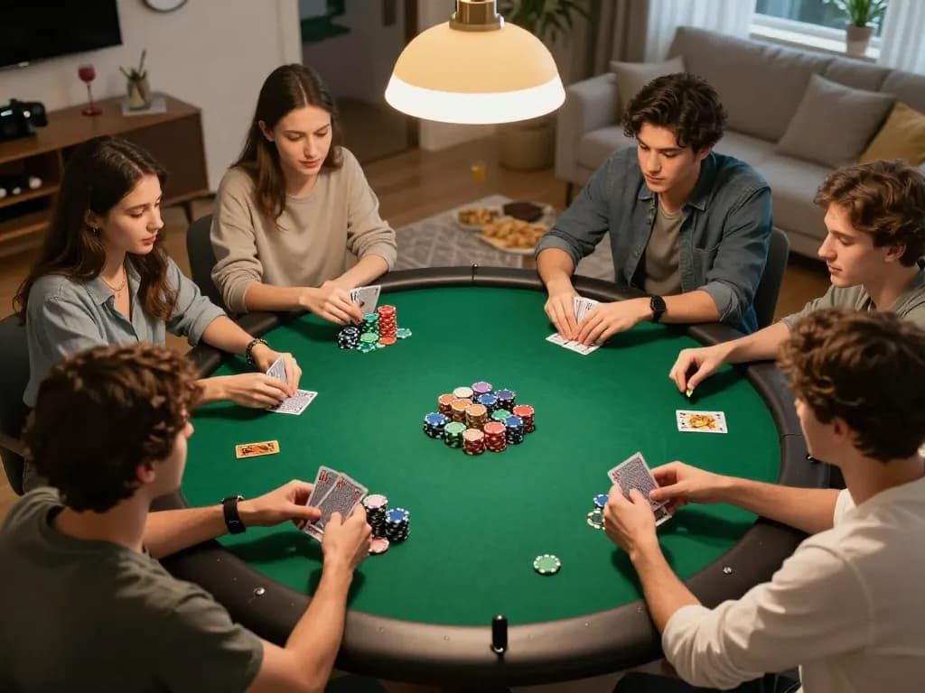 M88 cá cược trực tuyến mang bạn bè lại gần nhau trong một đêm chơi bài poker tại nhà đầy thú vị.