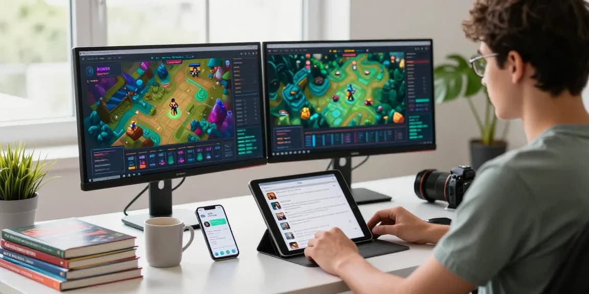 Pag-develop ng mga mobile games sa bd188 platform na may modernong workspace at mga tool.