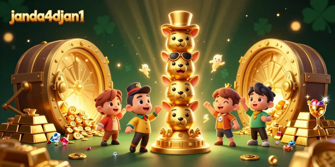 Menangkan taruhan dengan janda4djan1 melalui ilustrasi totem kasino yang megah dan menarik.