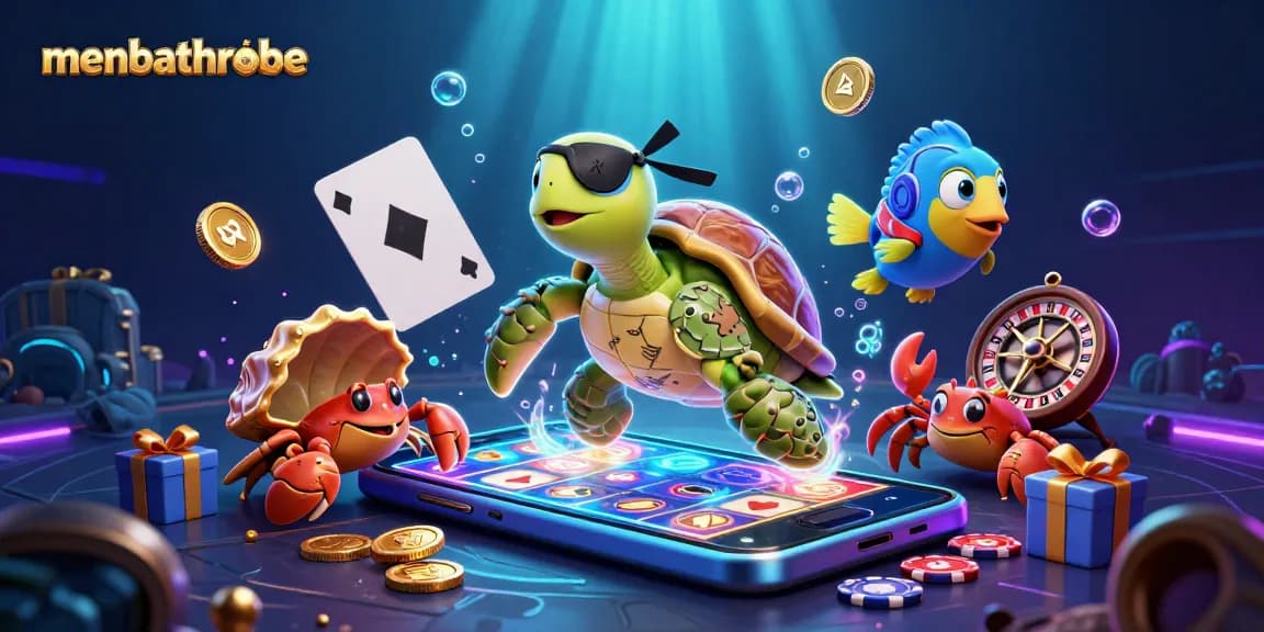 Menbathrobe menawarkan aktivitas perjudian seru dengan slot game yang menghibur di bawah laut.