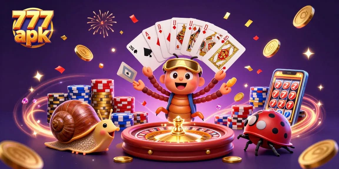 Experience the thrilling gameplay of 777 apk with a vibrant, engaging casino scene.