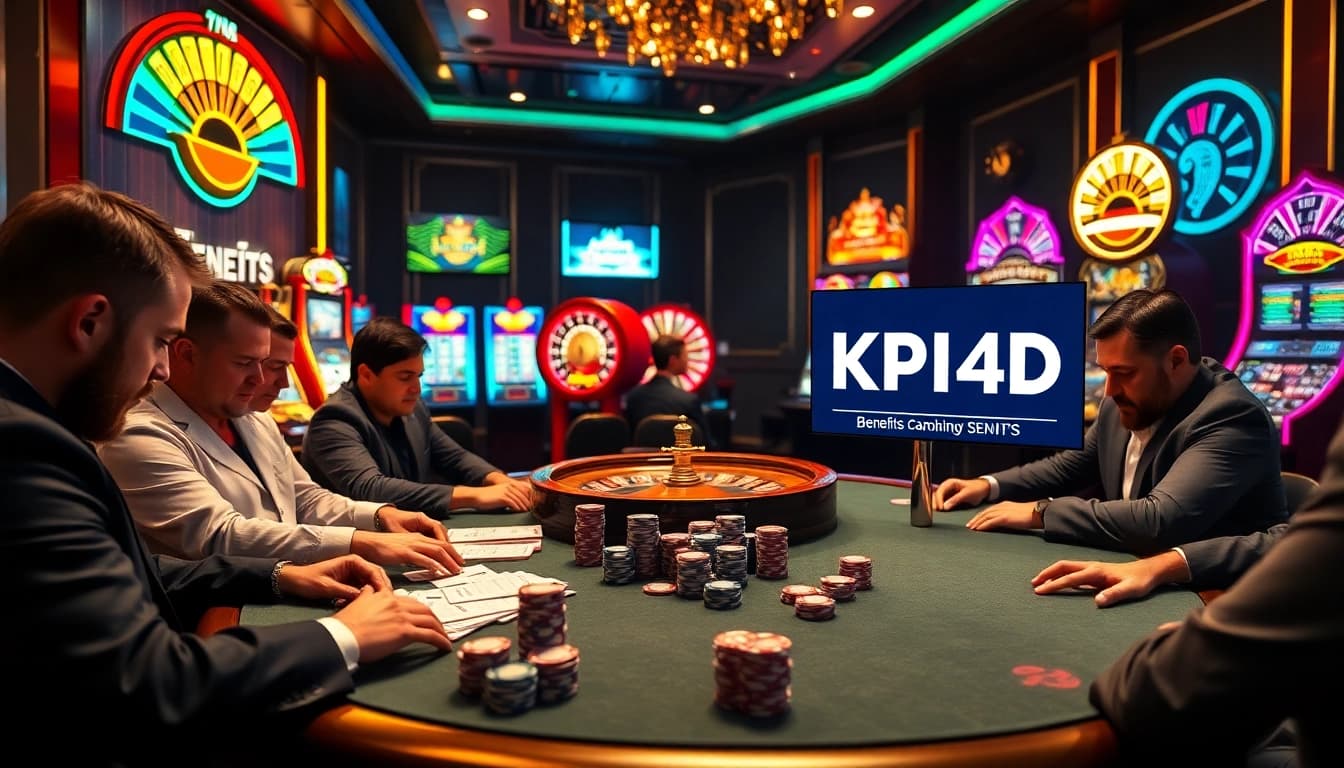 KPI4D offers high-stakes poker strategies amid vibrant casino excitement.