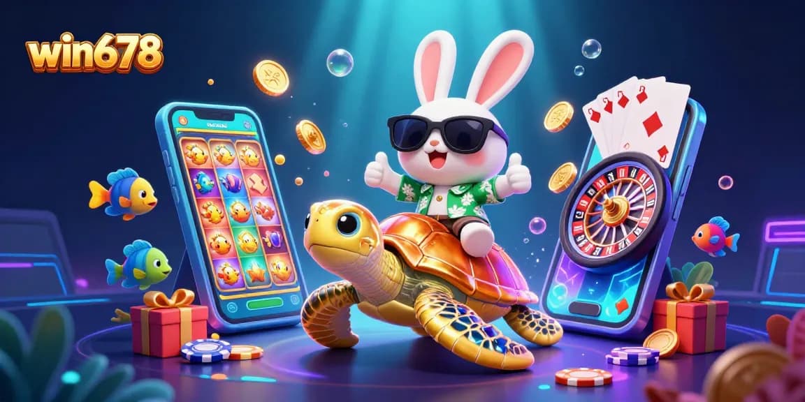 Engage with win678 and discover thrilling online casino games in a vibrant underwater world.