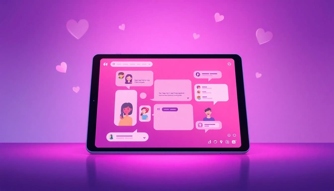 Engaging sex chat ai interactions on a vibrant digital platform.