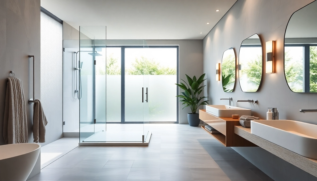 Experience elegant showers Australia in a luxurious bathroom setting, showcasing modern features and serene ambiance.