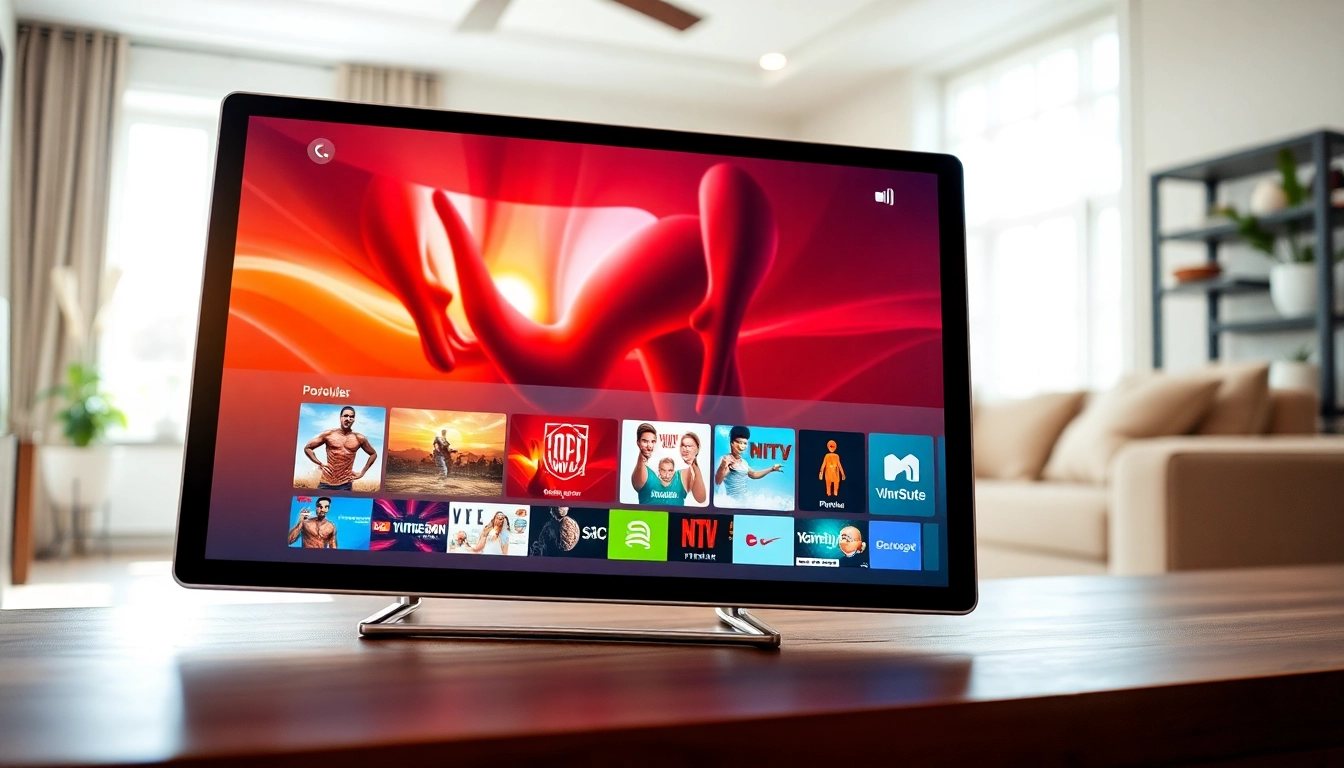 Access premium content effortlessly with IPTV Suisse streaming service interface.