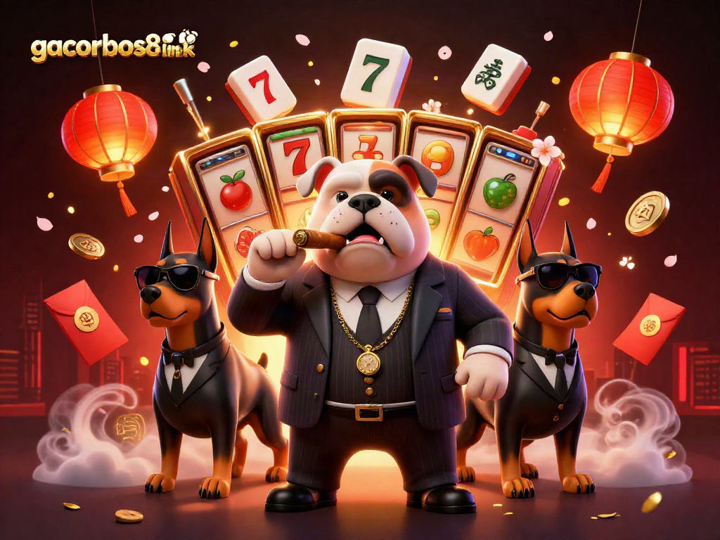 Experience excitement with the gacorbos88 link in this vibrant casino scene.