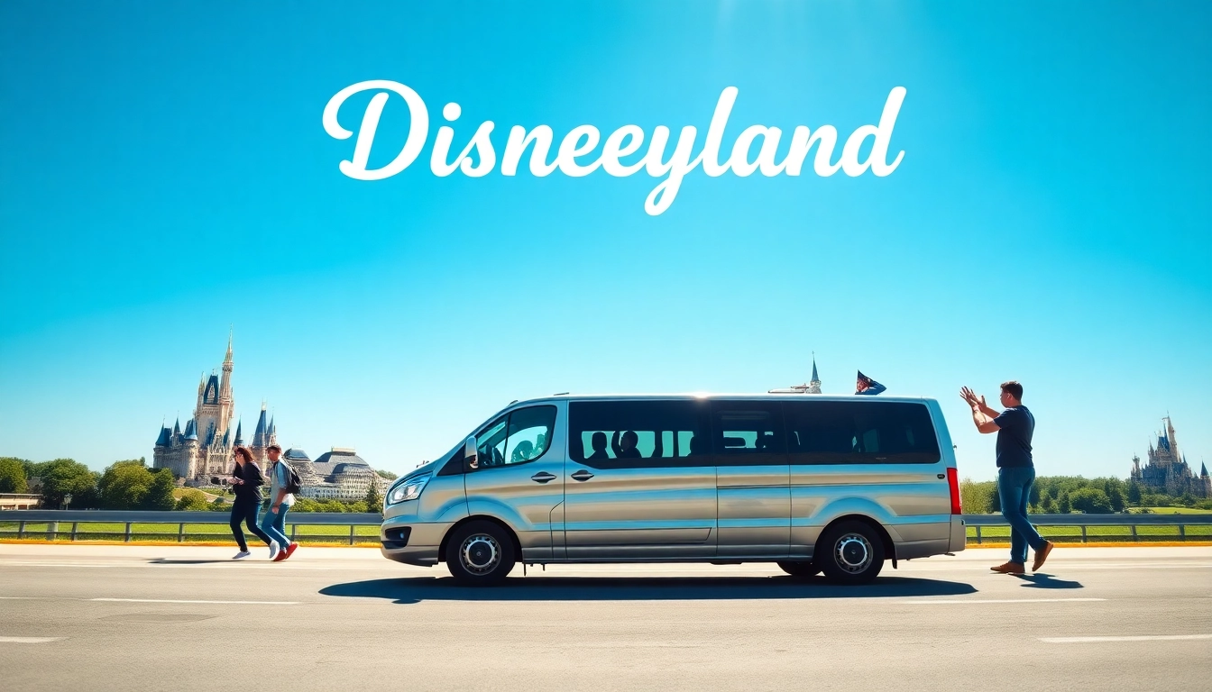 Beauvais Airport to Disney Transfer vehicle ready for an exciting journey.