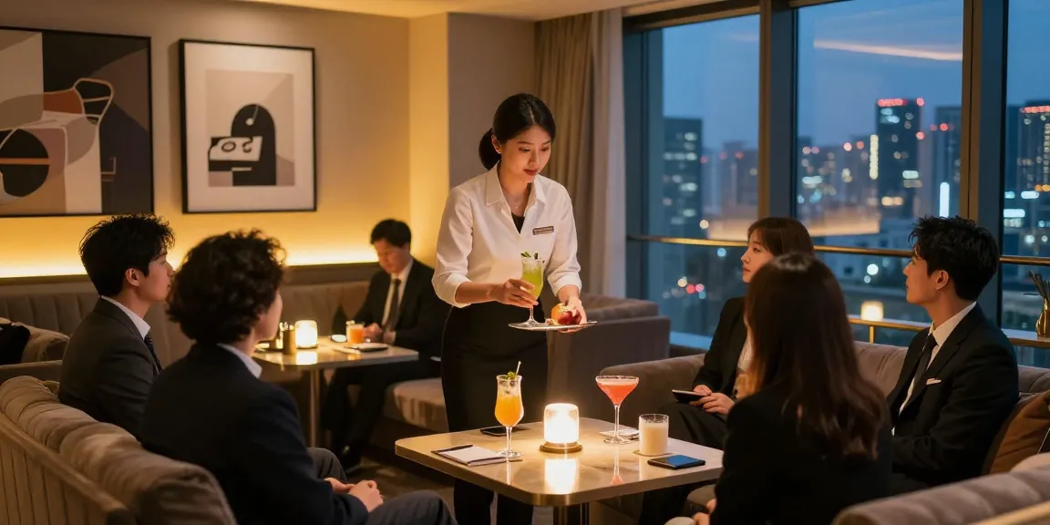강남 쩜오 좋아요 offers a luxurious lounge experience for upscale gatherings with elegant decor and cocktails.