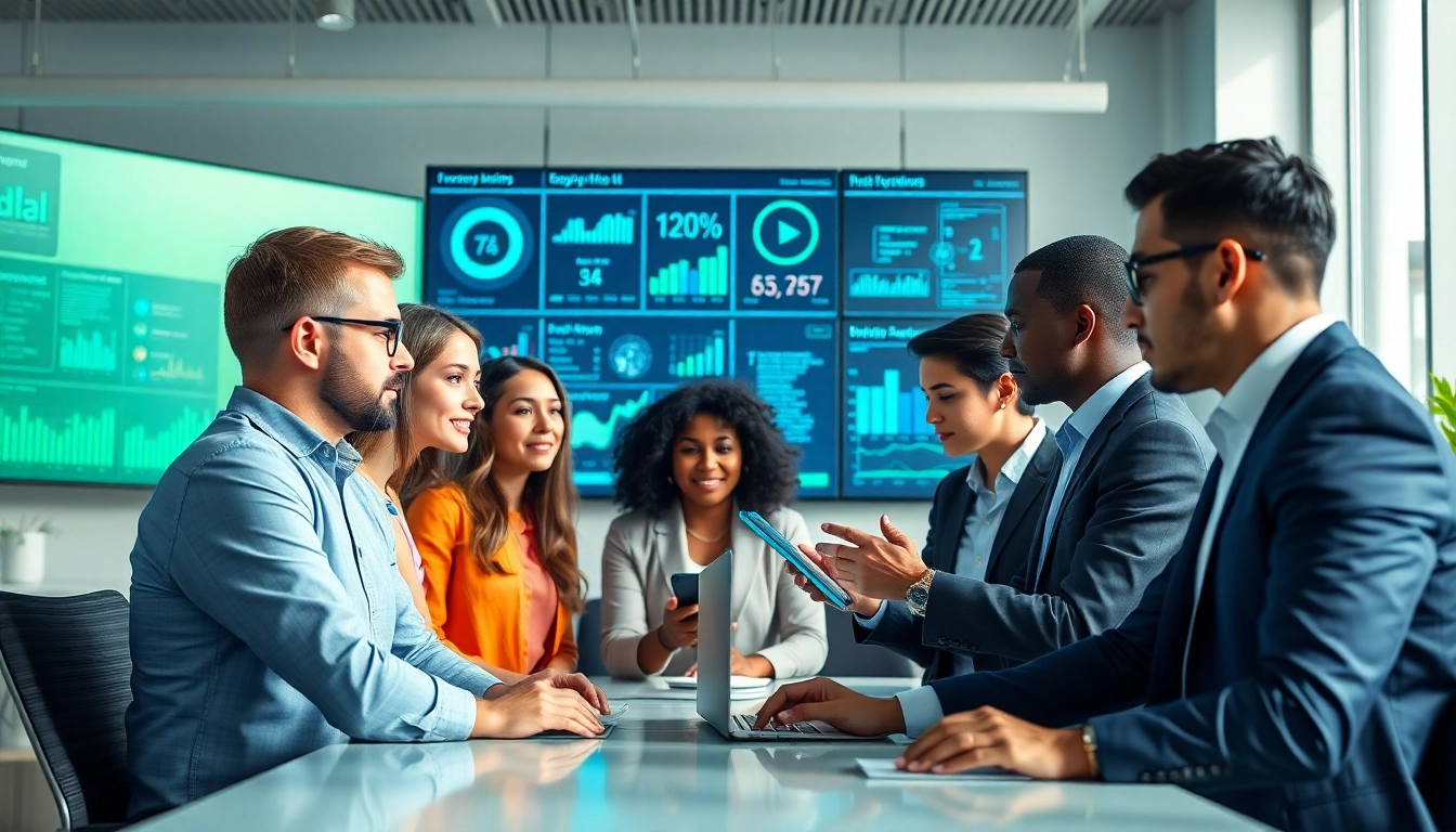 Maximize efficiency with an enterprise assistant platform showcased in a collaborative office setting.