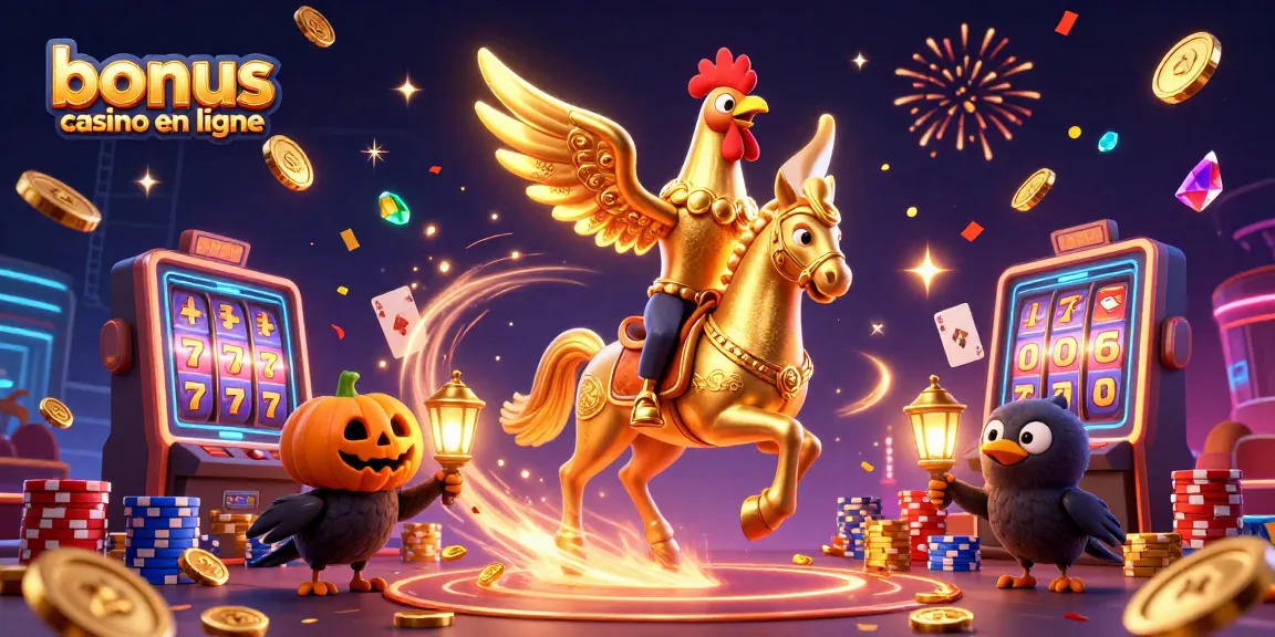 Obtenez des bonus casino en ligne fascinants avec des éléments de jeu en 3D, représentant des gains excitants.