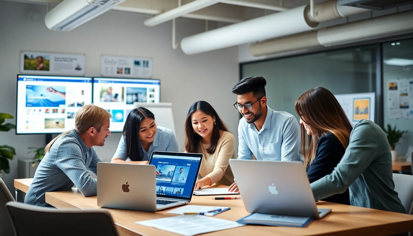 Website erstellen lassen – Ein professionelles Team beim Webdesign zusammenarbeiten