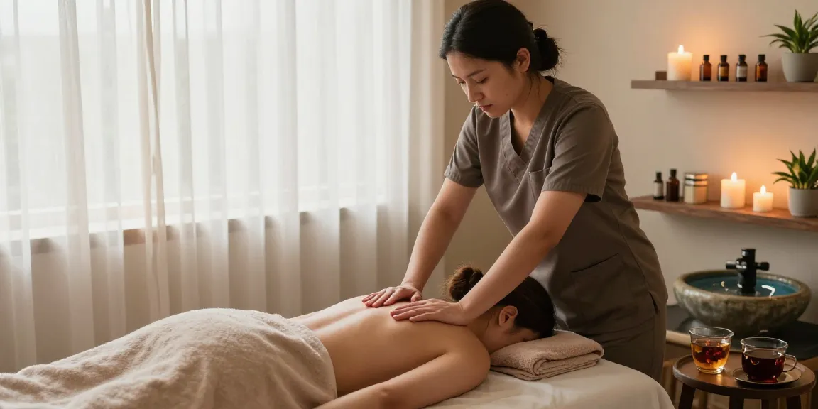 Swedish massage session showcasing expert techniques in a serene wellness environment.
