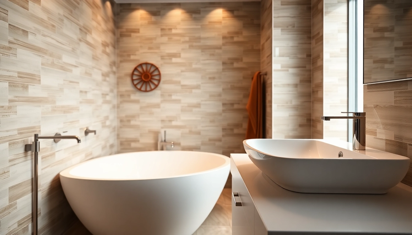 Die sonni sanitär GmbH bietet qualitativ hochwertige Badezimmerdesigns mit eleganten Armaturen und stilvollen Oberflächen an.