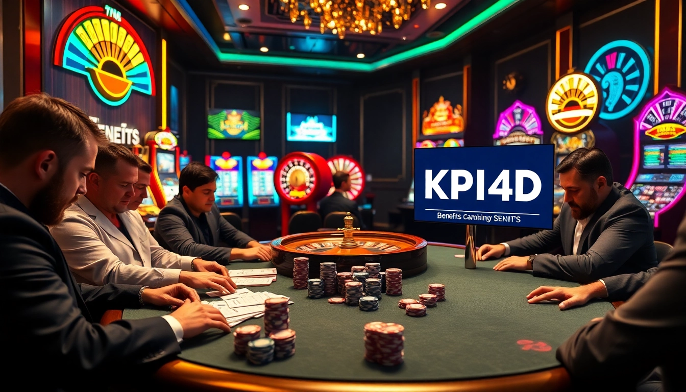 KPI4D offers high-stakes poker strategies amid vibrant casino excitement.