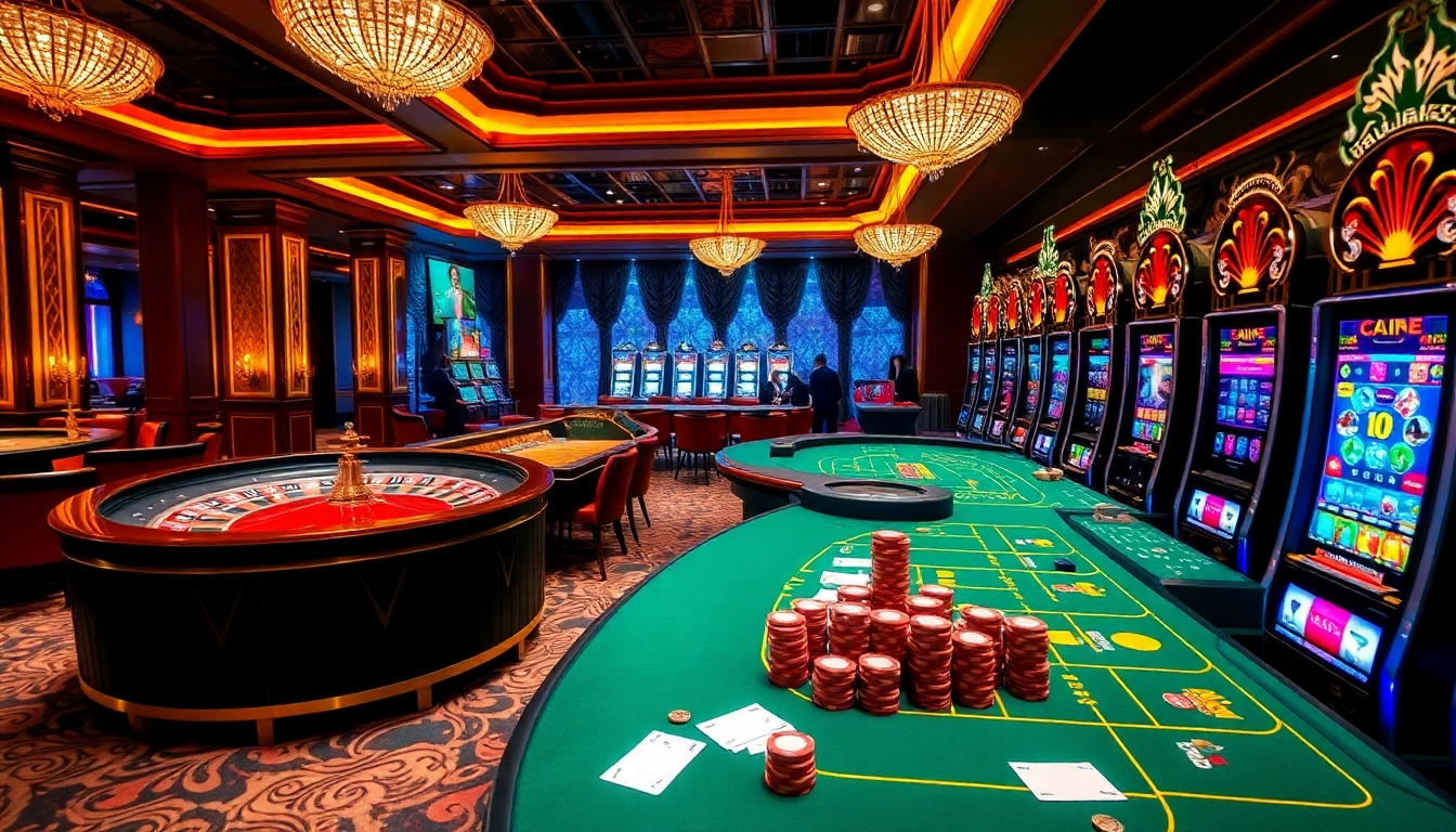 Vivez l'excitation du meilleur casino en ligne 2026 avec des roues de roulette vibrantes, des joueurs engagés et une décoration luxueuse.
