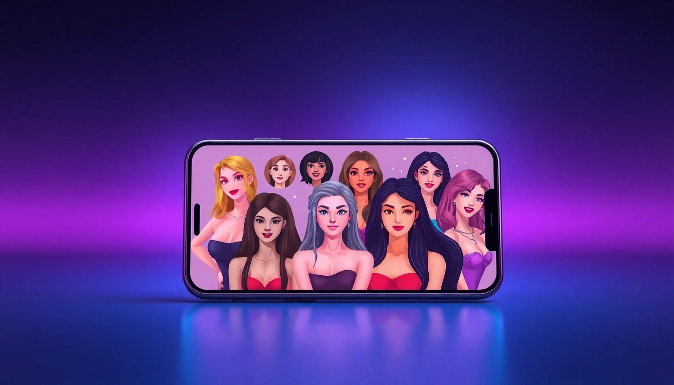 Explore engaging interactions with the best nsfw ai chatbots in a vibrant digital scene.