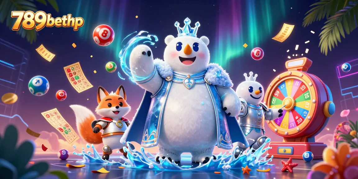Experience the excitement of gaming with 789bethp as the ice king and his armored companion bring the thrill of the lottery to life.