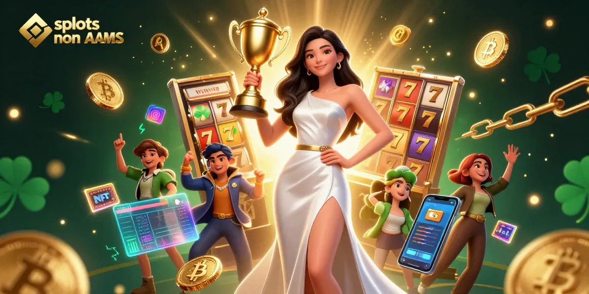Vivi l'esperienza di vincere con le slot non AAMS in una scena di casinò vibrante e carica di energia.