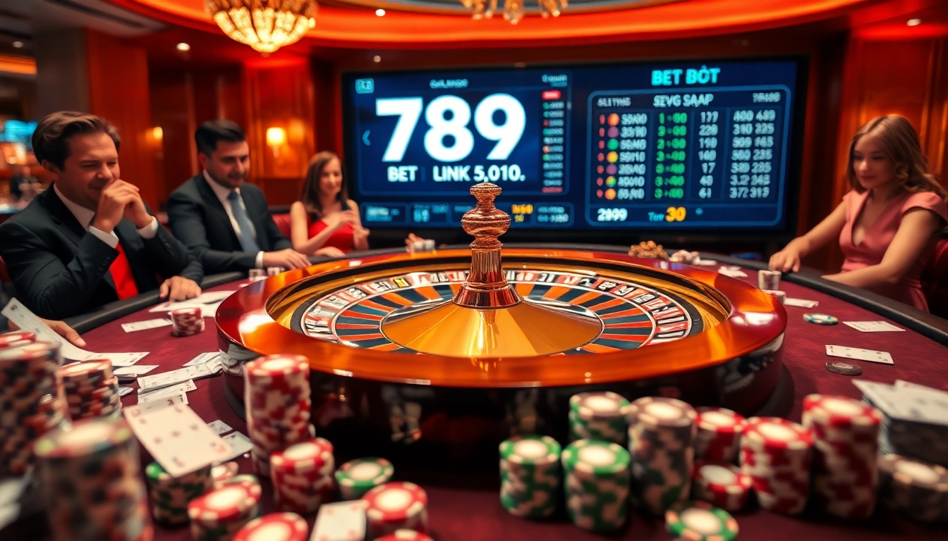 Experience the excitement of placing bets at 789bet link mới with stunning casino visuals.