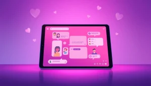 Engaging sex chat ai interactions on a vibrant digital platform.