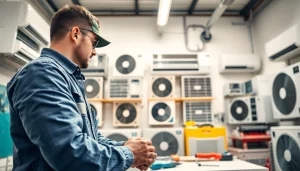 Install Wholesale AC Units for Contractors efficiently in a professional workshop environment.