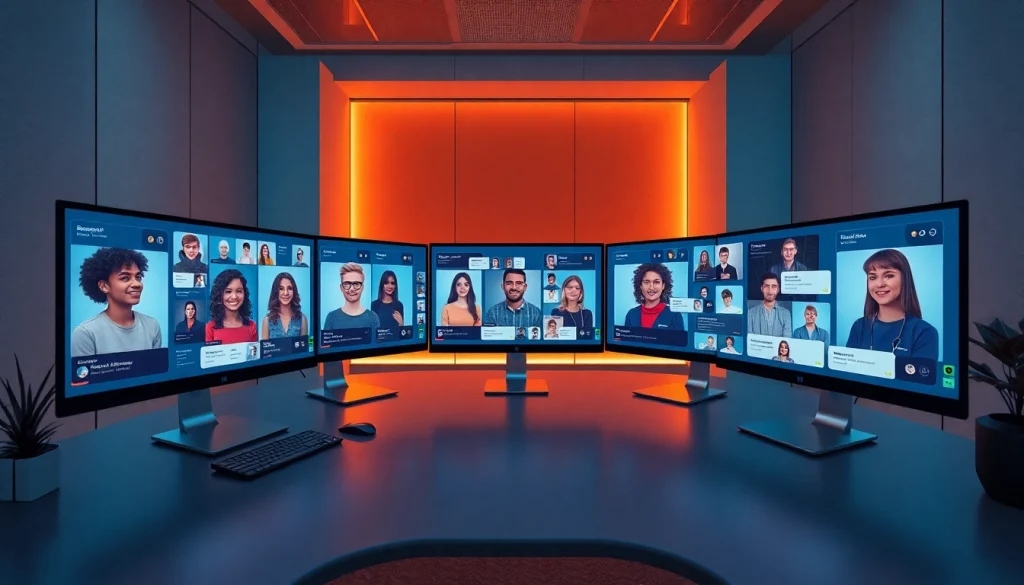 Engaging workspace featuring advanced nsfw AI chat systems with diverse character interactions.