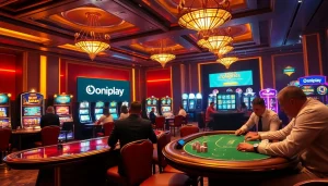 Experience the excitement of online gambling with Onicplay’s vibrant casino scene.