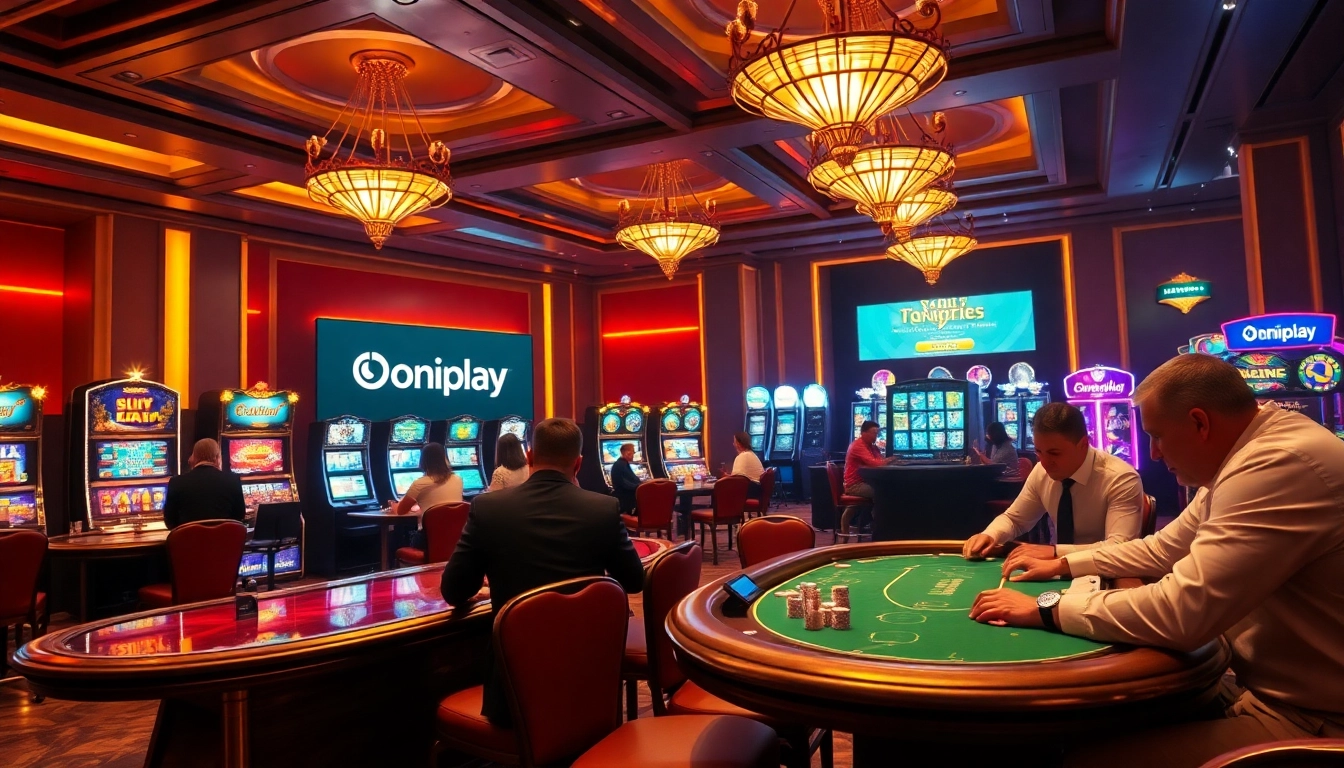 Experience the excitement of online gambling with Onicplay’s vibrant casino scene.