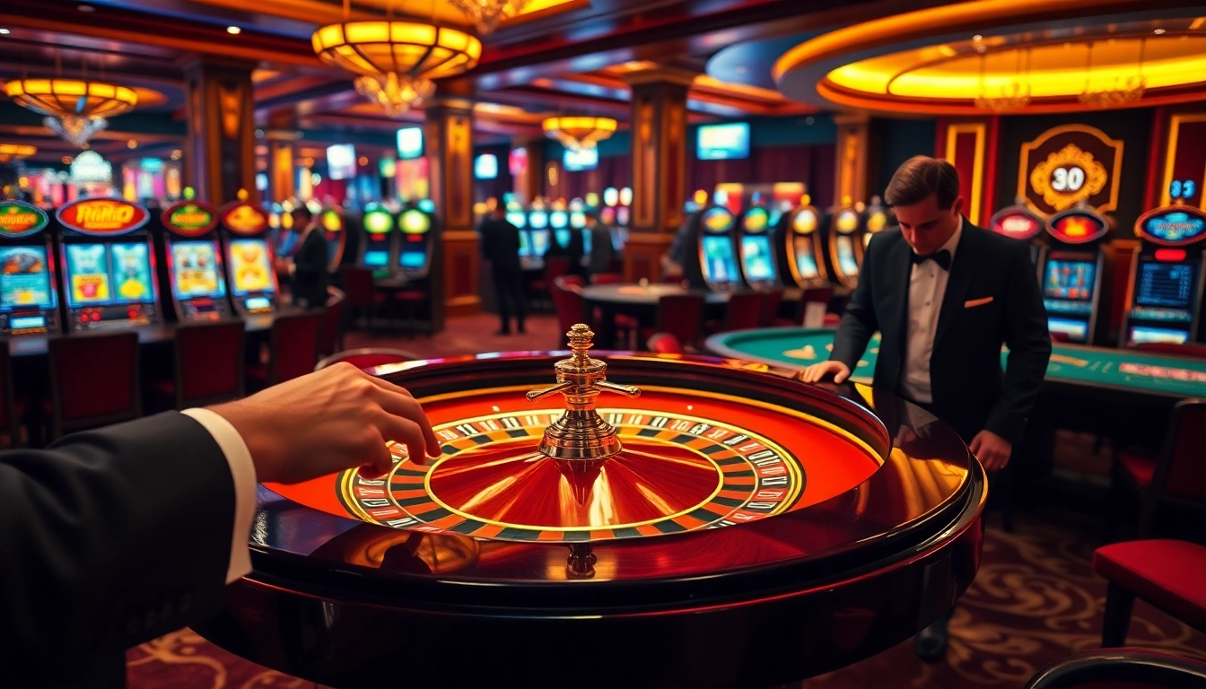 Experience the thrill of betting at RR88 link with a luxurious casino atmosphere.