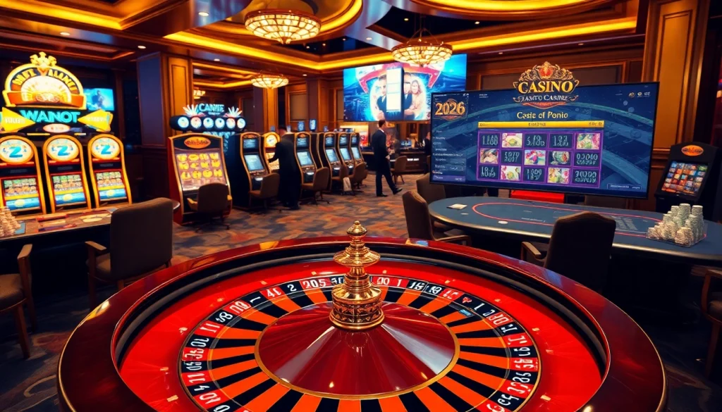 Vivez l'excitation au meilleur casino en ligne 2026 avec le poker, la roulette et des moments gagnants.