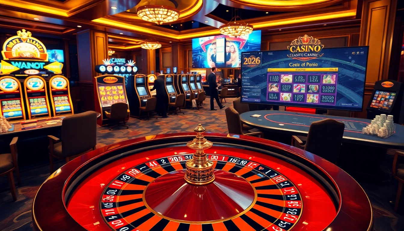Vivez l'excitation au meilleur casino en ligne 2026 avec le poker, la roulette et des moments gagnants.