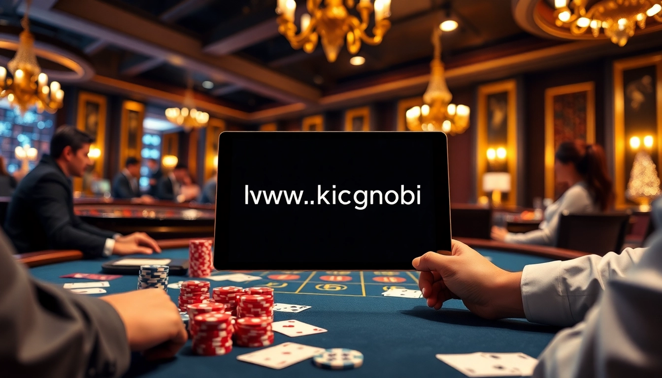 Experience thrilling gameplay at https://www.kjc.global/ with luxurious casino tables and eager players.
