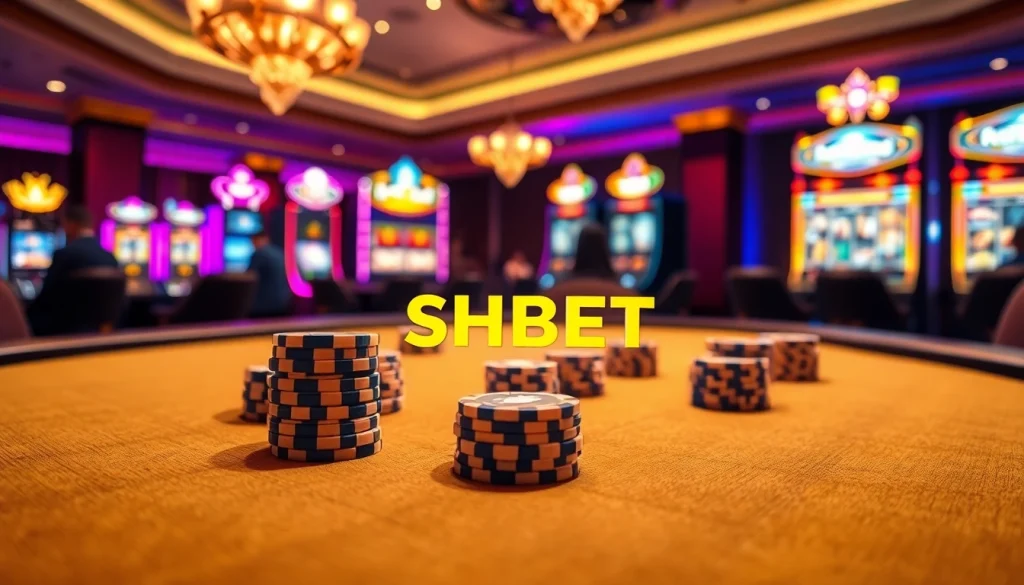 Experience the excitement at Shbet's luxurious casino with vibrant games and thrilling action.