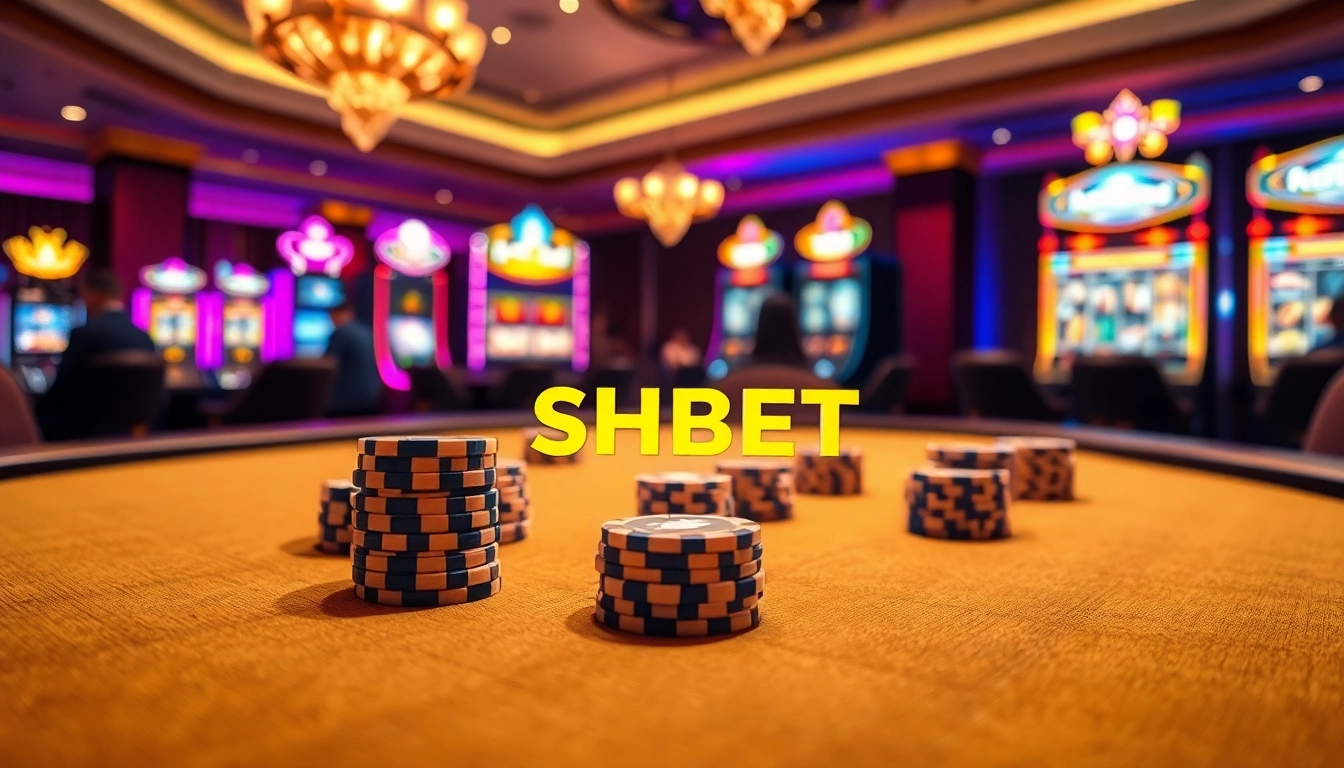Experience the excitement at Shbet's luxurious casino with vibrant games and thrilling action.