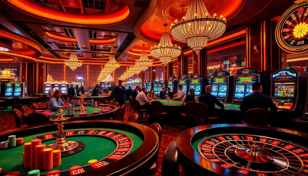 Vivez des moments palpitants au meilleur casino en ligne 2026 avec des tables de jeu vibrantes et des joueurs enthousiastes.