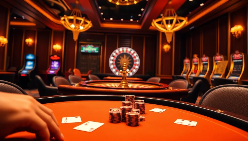 Découvrez l'excitation du meilleur casino en ligne 2026 avec des tables de casino vibrantes et des jeux palpitants.