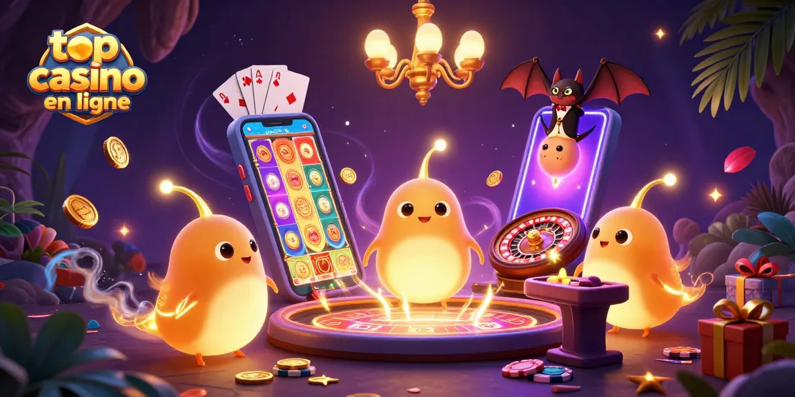 Découvrez un jeu captivant au top casino en ligne avec des vers luisants illuminant tout le casino.