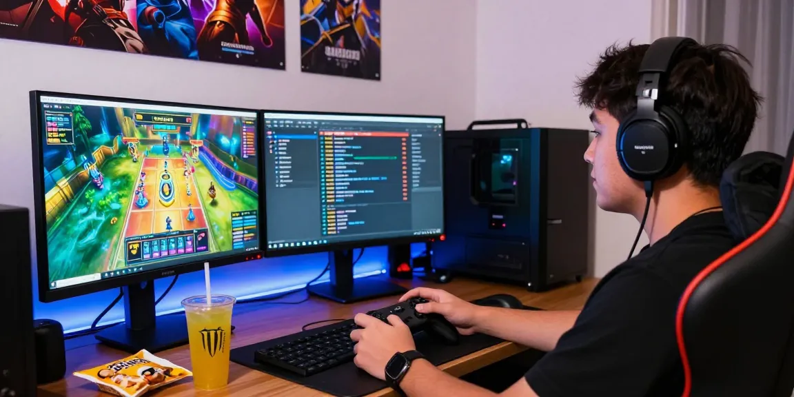 Engaged player experiencing garuda303 login for exciting online gaming with vibrant slot graphics