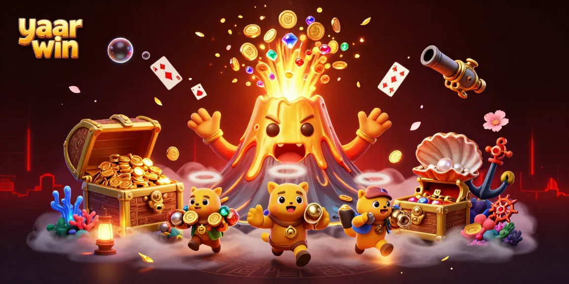Engage with yaar win's thrilling adventure featuring treasure and casino elements.