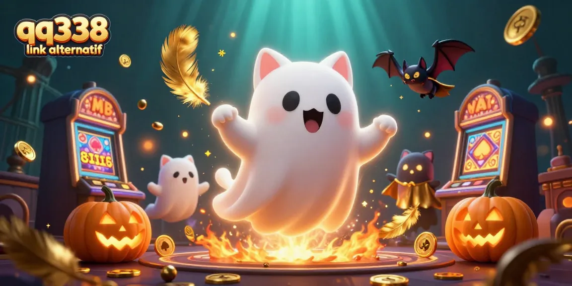 Play exciting games with the qq338 link alternatif in a captivating haunted casino setting.