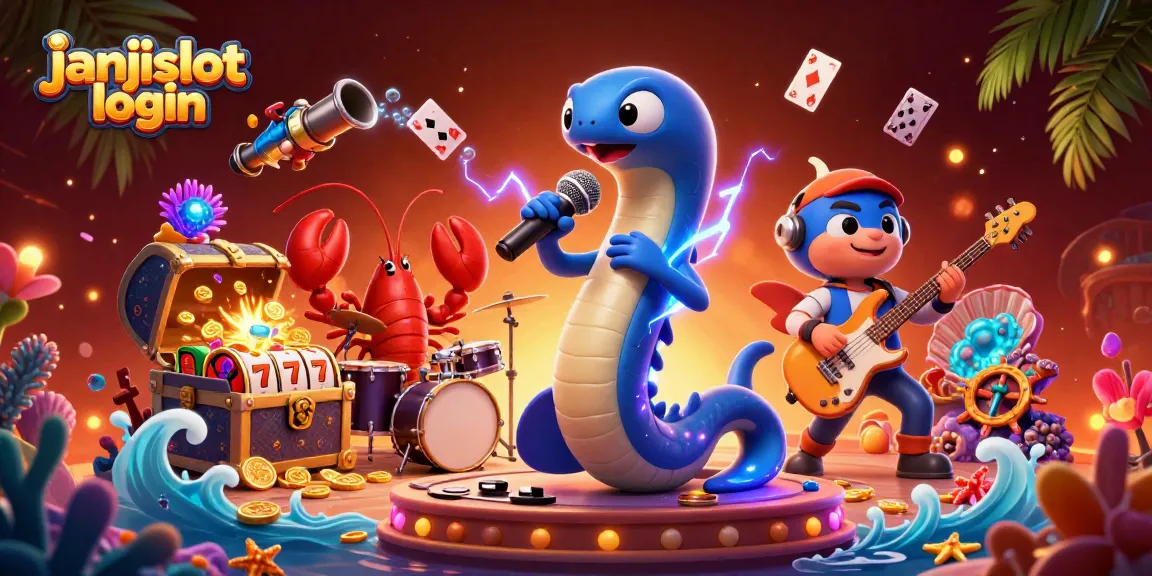 Engage with janjislot login for vibrant gaming in an underwater casino with electric eel DJ and treasure galore.